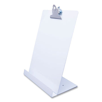 Saunders Free Standing Clipboard And Tablet Stand, 1" Clip Capacity, Holds 8.5 X 11, White freeshipping - TVN Wholesale